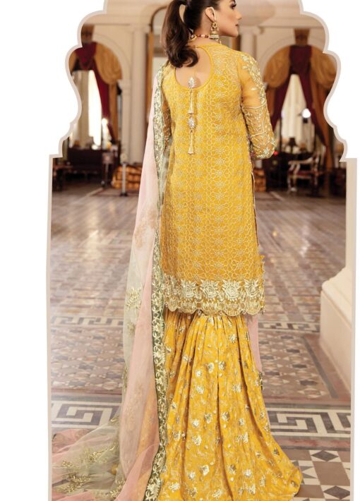 Regence by Imrozia Embroidered Organza Unstitched 3 Piece Suit I-125 RAYONNER - Wedding Collection
