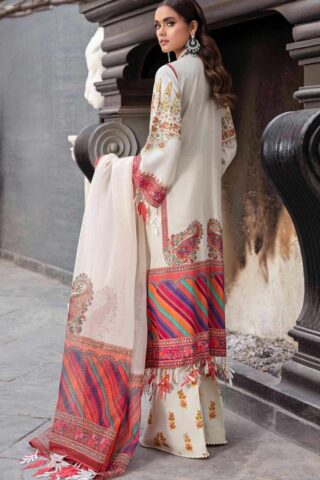 Sana Safinaz Embroidered Lawn Unstitched 3 Piece Suit 03-B – Summer Collection