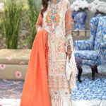 Sana Safinaz Embroidered Lawn Unstitched 3 Piece Suit 06-B - Summer Collection