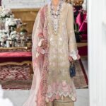 Sana Safinaz Embroidered Slub Lawn Unstitched 3 Piece Suit 12-A - Summer Collection