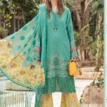 Maria B Embroidered Lawn Unstitched 3 Piece Suit 07 B - Summer Collection