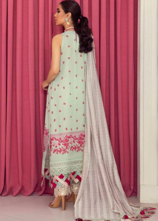 Muzlin by Sana Safinaz Embroidered Lawn Unstitched 3 Piece Suit 02B - Summer Collection