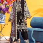 Muzlin by Sana Safinaz Embroidered Lawn Unstitched 3 Piece Suit 15A - Summer Collection