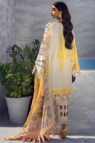 Muzlin by Sana Safinaz Embroidered Lawn Unstitched 3 Piece Suit 15B – Summer Collection