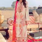 Muzlin by Sana Safinaz Embroidered Lawn Unstitched 3 Piece Suit 19B - Summer Collection