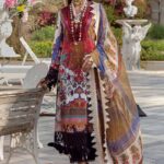 Muzlin by Sana Safinaz Embroidered Lawn Unstitched 2 Piece Suit 21A - Summer Collection