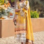 Muzlin by Sana Safinaz Embroidered Lawn Unstitched 2 Piece Suit 22A - Summer Collection