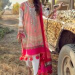 Muzlin by Sana Safinaz Embroidered Lawn Unstitched 2 Piece Suit 22B - Summer Collection