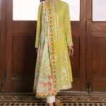 Zaha by Khadijah Shah Embroidered Lawn Unstitched 3 Piece Suit 07-B - Summer Collection