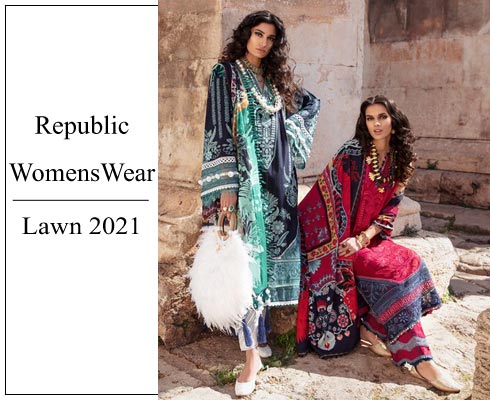 Republic Womenswear Lawn Collection 2021