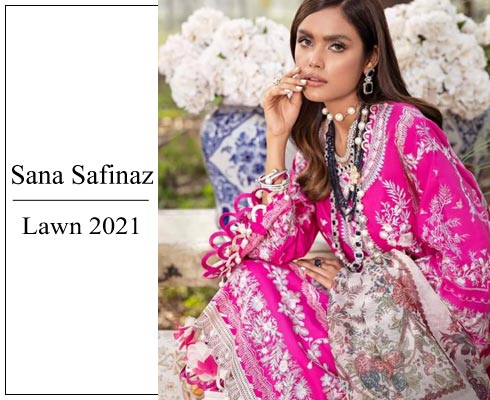 Sana Safinaz Luxury Lawn 2021 Collection
