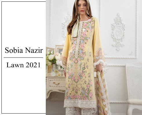 Sobia Nazir Luxury Lawn 2021 Collection