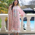 Sobia Nazir Embroidered Luxury Lawn Unstitched 3 Piece Suit 10A - Summer Collection