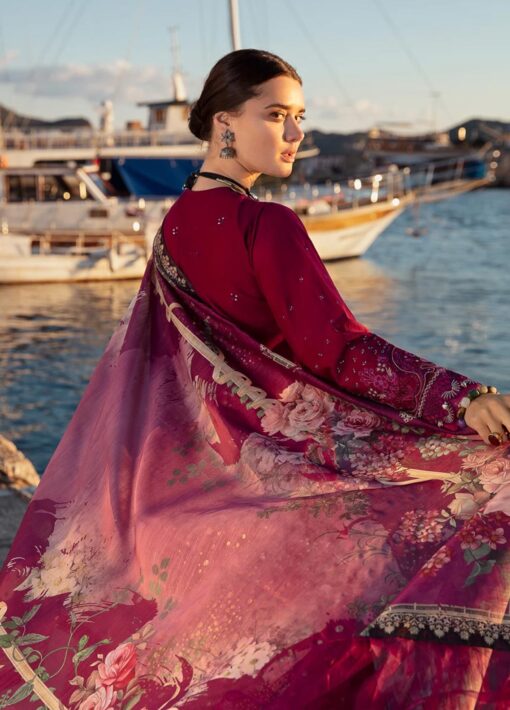 Selene By Republic WomensWear Embroidered Luxury Lawn Unstitched 3 Piece Suit 11A Celal - Summer Collection