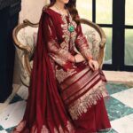 Elaf Schiffli Embroidered Lawn Unstitched 3 Piece Suit 2021 08 - Luxury Collection