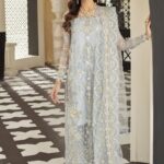 Gulaal Embroidered Net Unstitched 3 Piece Suit 2021 D 06 - Luxury Collection