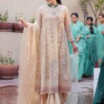 Mushq Chikankari Cotton Net Unstitched 3 Piece Suit 2021 08 SAHIBA- Festive Collection