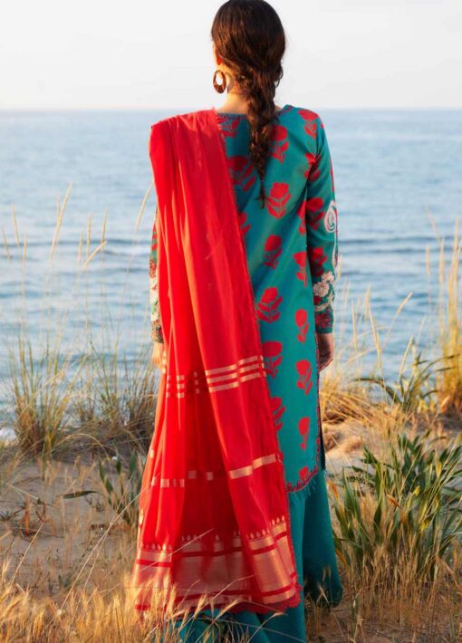 Coco by Zara Shahjahan Embroidered Lawn Unstitched 3 Piece Suit 2021 02 - B - Luxury Collection