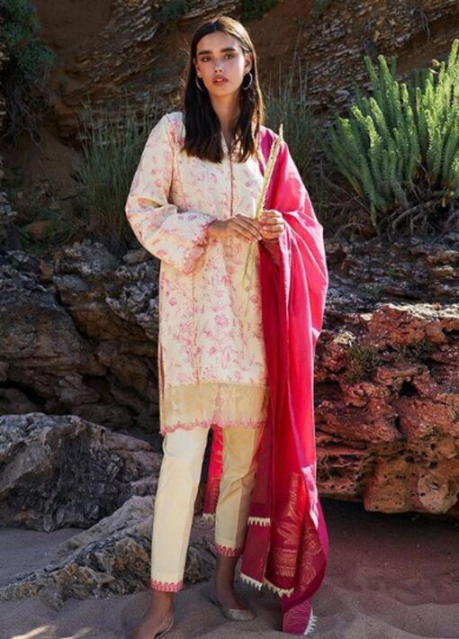 Coco by Zara Shahjahan Embroidered Lawn Unstitched 3 Piece Suit 2021 05 - A - Luxury Collection