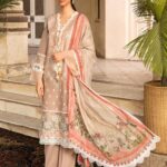 Vital by Sobia Nazir Embroidered Lawn Unstitched 3 Piece Suit 2021 07 A - Summer Collection
