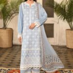 Vital by Sobia Nazir Embroidered Lawn Unstitched 3 Piece Suit 2021 08 B - Summer Collection