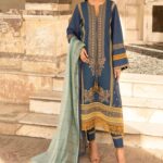 Vital by Sobia Nazir Embroidered Lawn Unstitched 3 Piece Suit 2021 10 A - Summer Collection