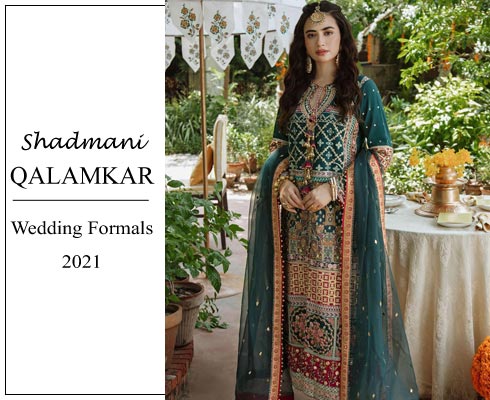 Shadmani by Qalamkar Wedding Formals 2021