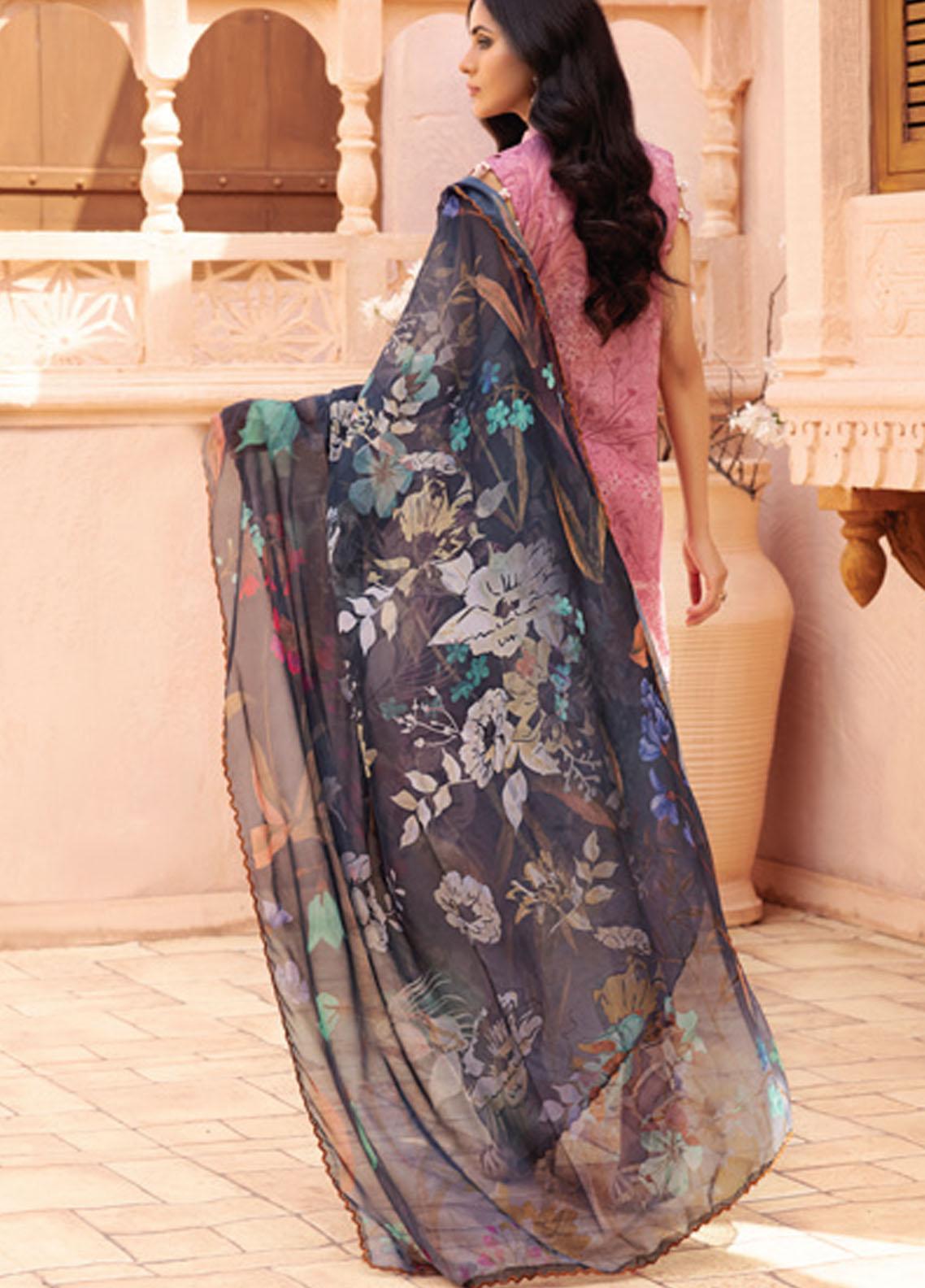 Festive Hues By Al Zohaib Embroidered Lawn Suit Unstitched 3 Piece 11 - Summer Collection