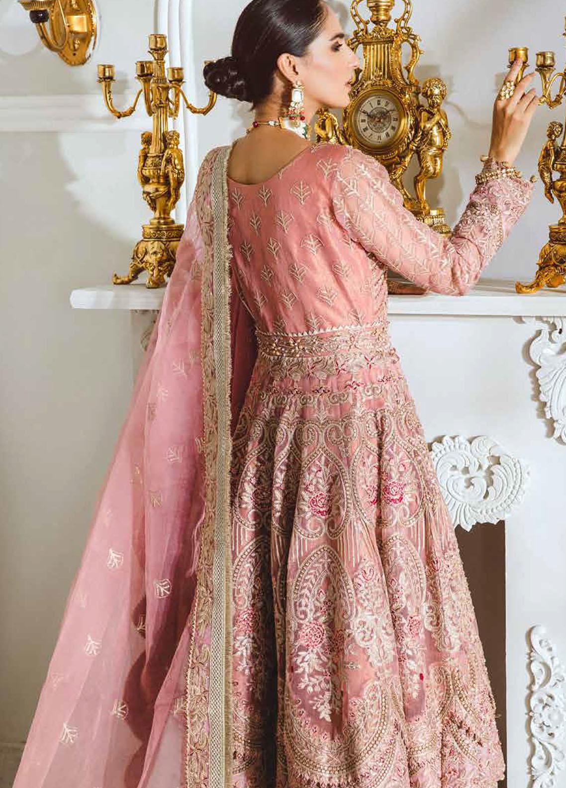 Maryum N Maria Embroidered Net Suit Unstitched 3 Piece MFF0001 BLINGY TUNES - Luxury Collection