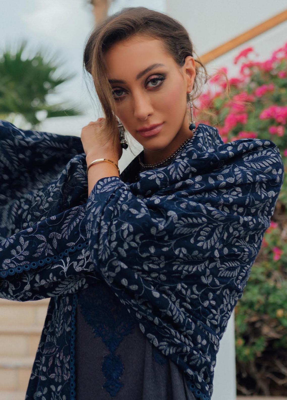 Saira Rizwan Embroidered Karandi Suits Unstitched 3 Piece SR23WU SR-07 Zhalay - Winter Collection