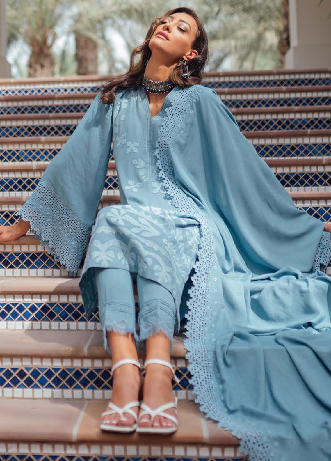 Saira Rizwan Unstitched Karandi Embroidered Suits 3 Piece SR25UW D-02 Rukh - Winter Collection