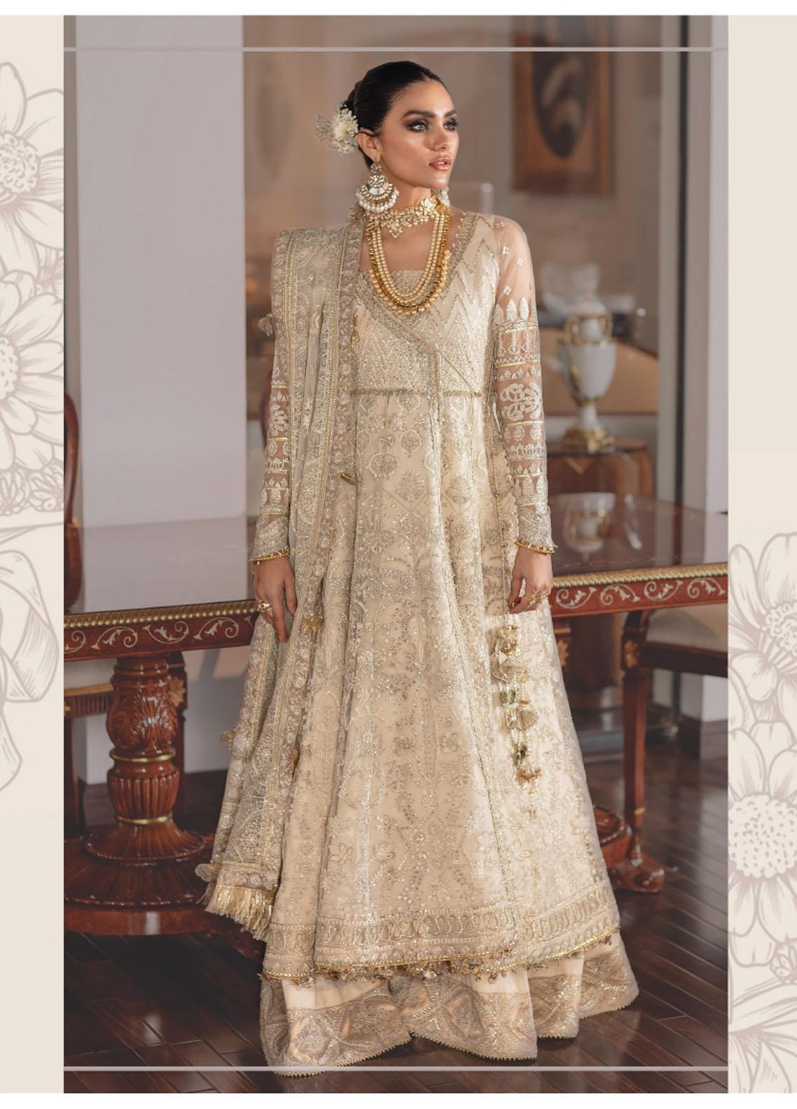 Baroque Chantelle Embroidered Net Suit Unstitched 3 Piece 05 - Luxury Collection