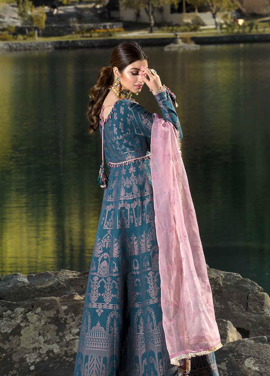 Shehr-e-Yaar By Asim Jofa Embroidered Jacquard Suit Unstitched 3 Piece 05 AJSL22 - Luxury Collection