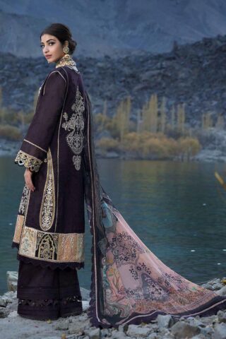 Shehr-e-Yaar By Asim Jofa Embroidered Jacquard Suit Unstitched 3 Piece 22 AJSL22 - Luxury Collection