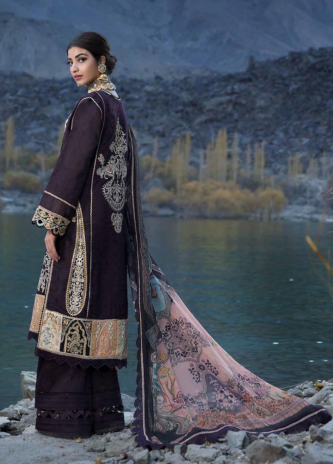 Shehr-e-Yaar By Asim Jofa Embroidered Jacquard Suit Unstitched 3 Piece 22 AJSL22 – Luxury Collection