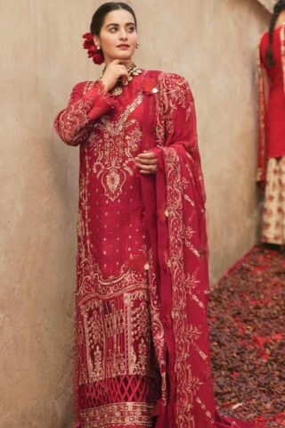 Shabnami By Afrozeh Embroidered Lawn Suit Unstitched 3 Piece 02 Arezou AFSL22 - Summer Collection