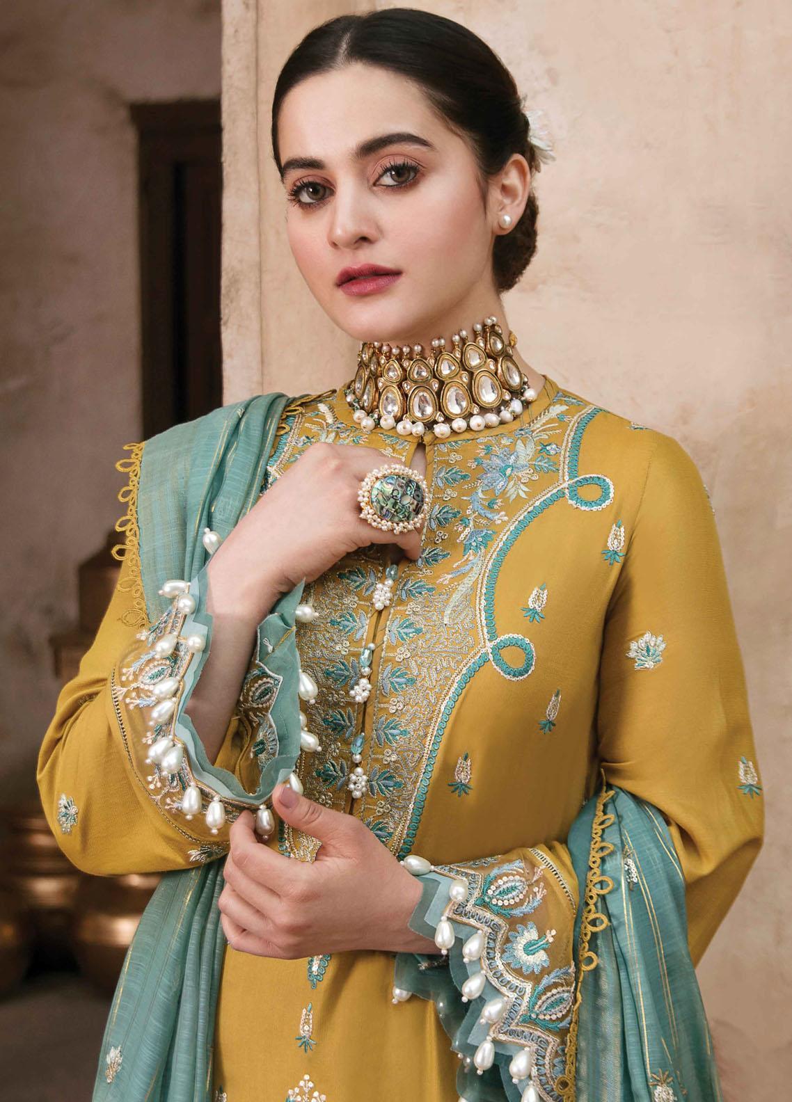 Shabnami By Afrozeh Embroidered Lawn Suit Unstitched 3 Piece 09 Shireen AFSL22 - Summer Collection