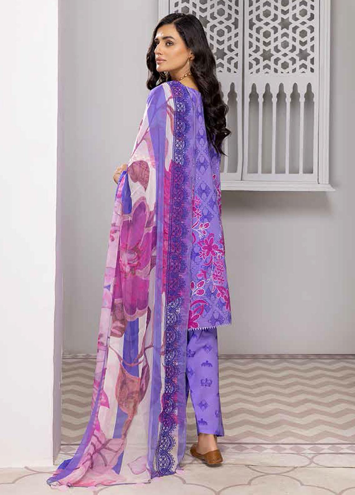Print Melody By Charizma Embroidered Lawn Suit Unstitched 3 Piece CRZ22-PMV6 PEC-62 – Summer Collection